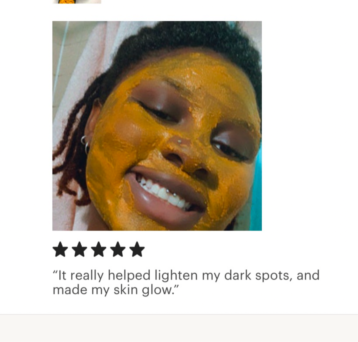 Turmeric Face Mask (Dark Spots )