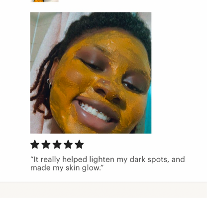 Turmeric Face Mask (Dark Spots )