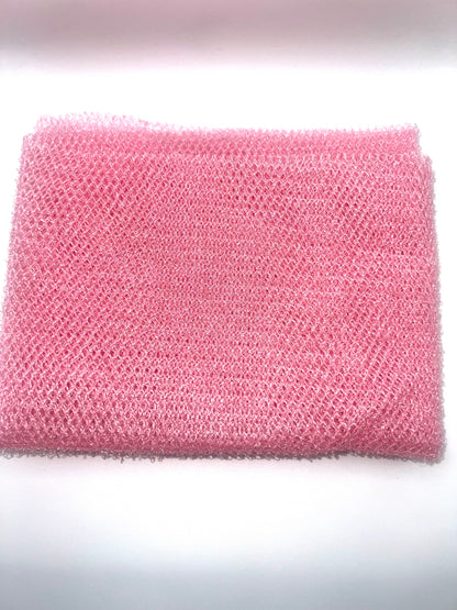 African Long Exfoliating Net, African Bath Sponge ,Back Scrubber, Body Exfoliator