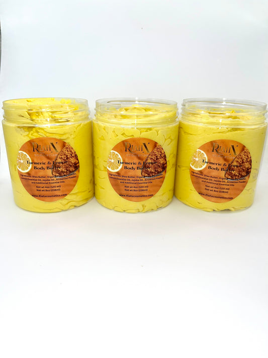 Turmeric & Lemon Body Butter (Dark Marks)